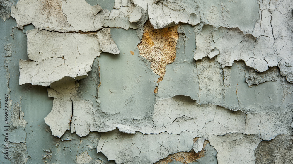 Peeling, cracked, weathered, damaged paint on old wall texture, weathering, decay, deterioration, architectural detail, aged surface, decay concept Peeling, cracked, weathered, damaged paint on old wall texture, weathering, decay, deterioration, architectural detail, aged surface, decay concept