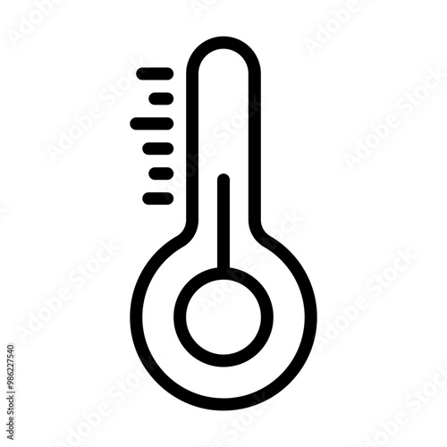 temperature line icon