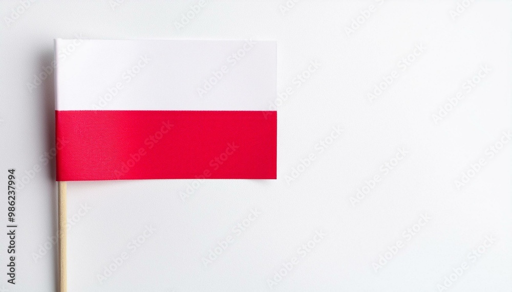 小さな紙のポーランド共和国の国旗(small paper Poland flag)
小さな紙のポーランド共和国の国旗(small paper Poland flag)