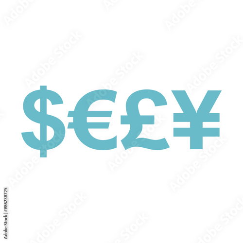 Dollar and euro currency symbol. Flat style illustration. Business icon on background for graphic and web design. Creative illustration concept symbol