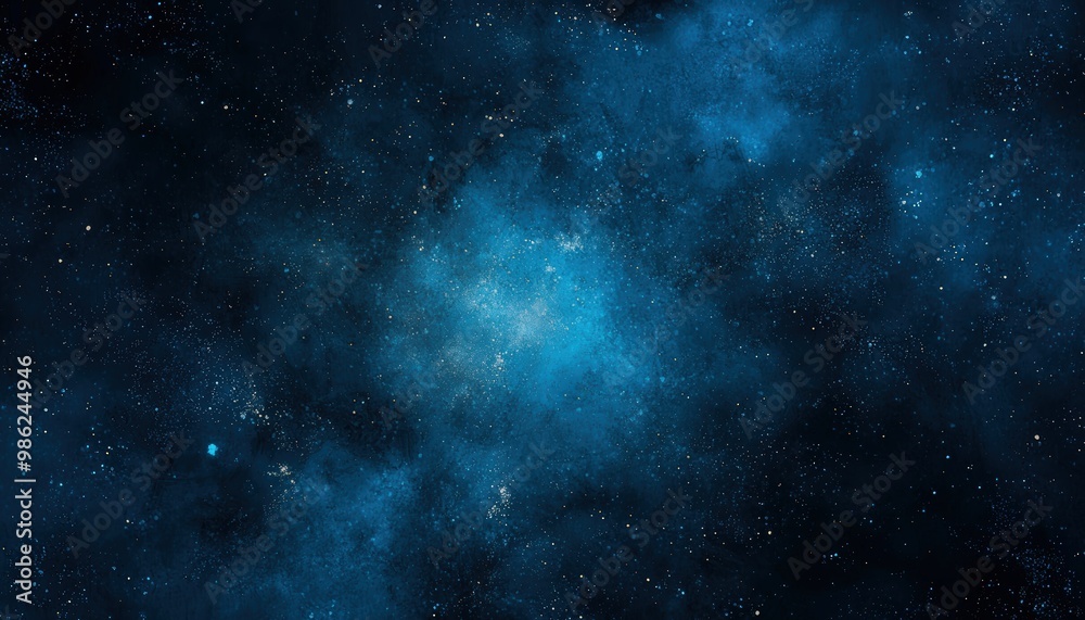 Naklejka premium A starry night sky