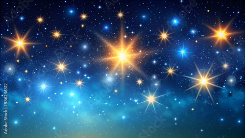 Night sky background with bright stars shining, astronomy, space, galaxy, celestial, universe, cosmos, night, sky