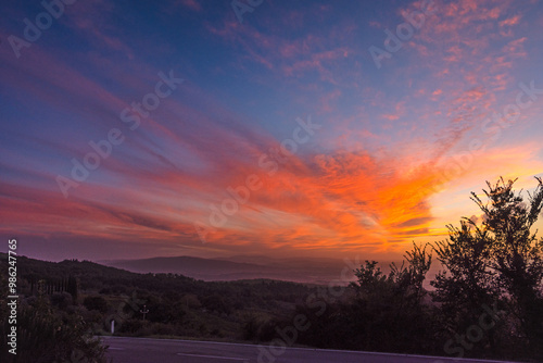 Orange sunset