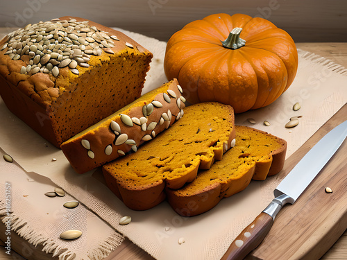 Pumpkin bread photo