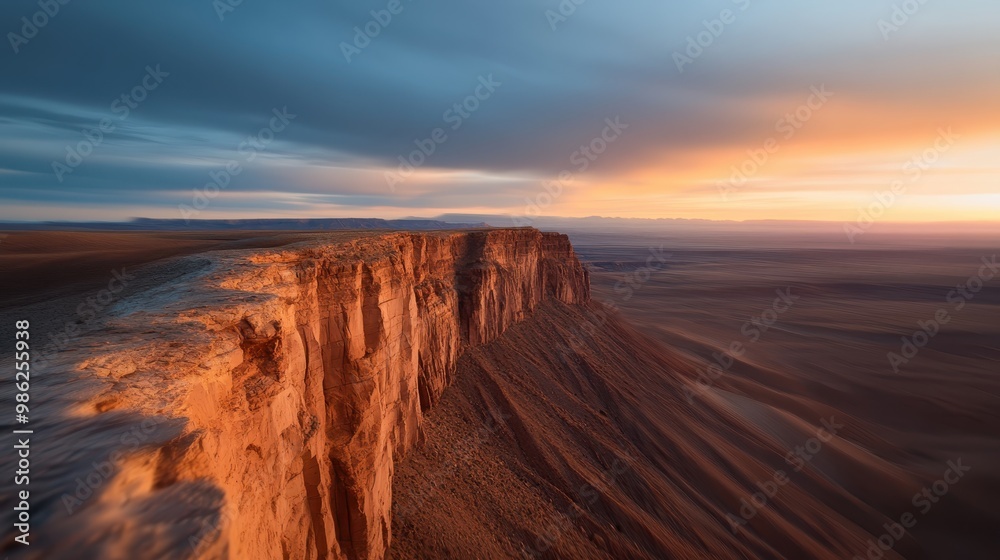 The twilight hour casts a dramatic and serene light over the expansive canyon, capturing the timeless beauty and grandeur of the rugged landscapes below. The twilight hour casts a dramatic and serene light over the expansive canyon, capturing the timeless beauty and grandeur of the rugged landscapes below.