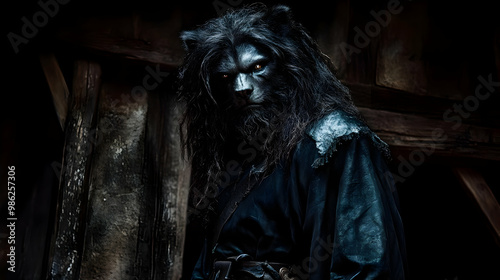 Portrait of a medieval prowler