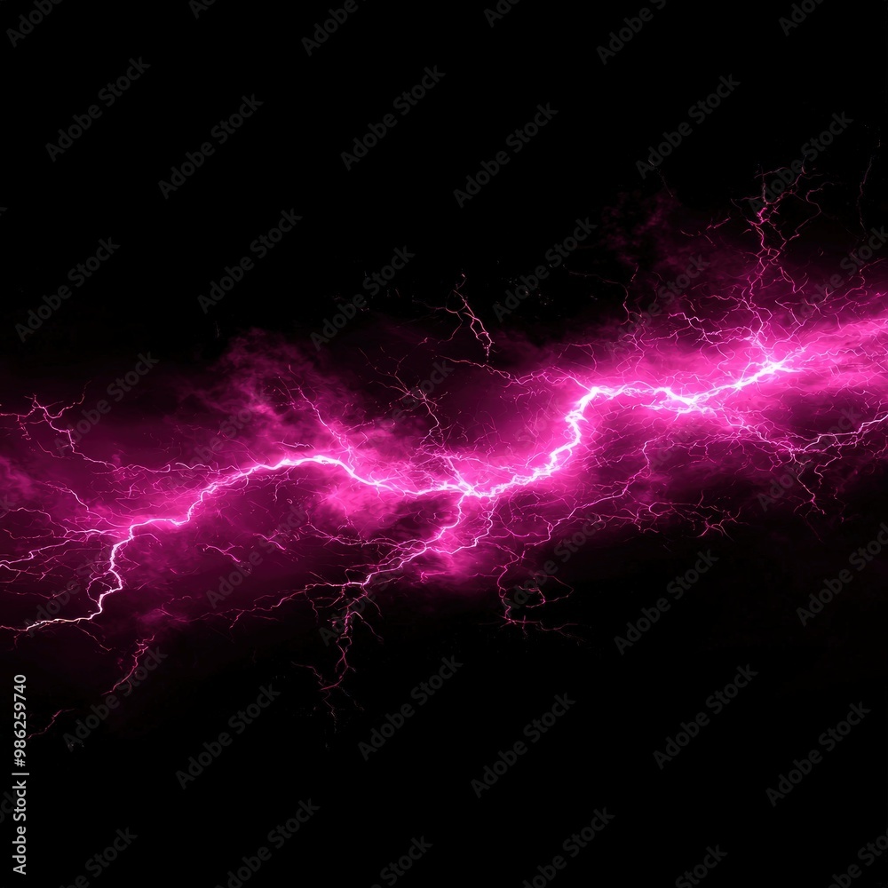 Pink lightning strike Pink lightning strike
