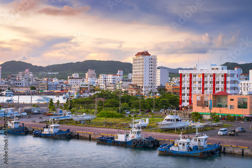 Ishigaki, Okinawa, Japan at Dusk photo