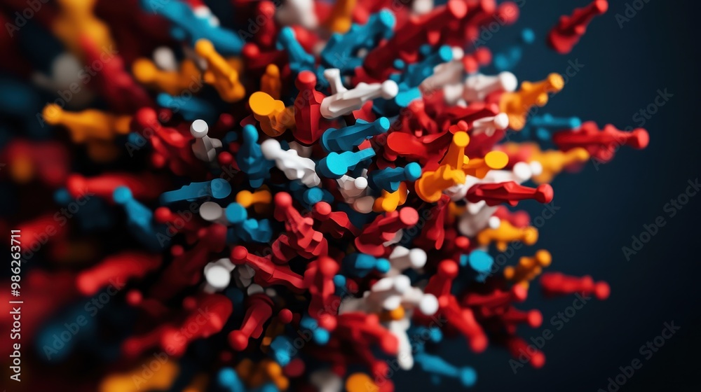 A dynamic display of colorful, vibrant, and diverse shapes, creating an explosive abstract art piece that captures the viewer's attention with its complexity and energy. A dynamic display of colorful, vibrant, and diverse shapes, creating an explosive abstract art piece that captures the viewer's attention with its complexity and energy.