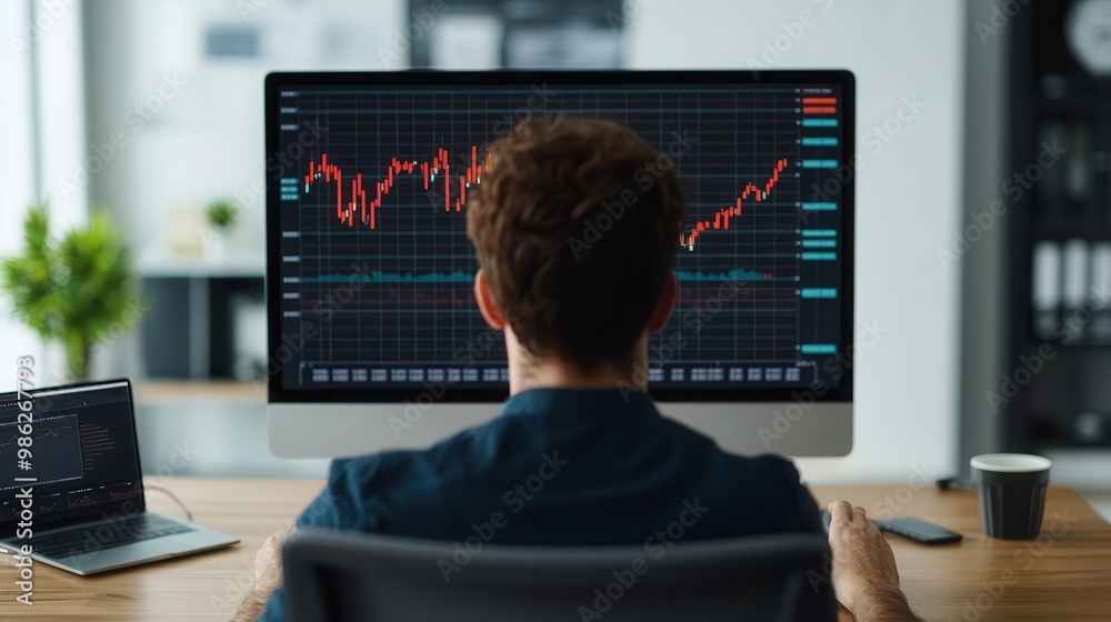 Business team discussing investment portfolio strategy, portfolio management, investment concept Business team discussing investment portfolio strategy, portfolio management, investment concept