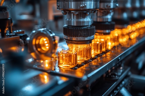 Bottling Line in a Modern Factory