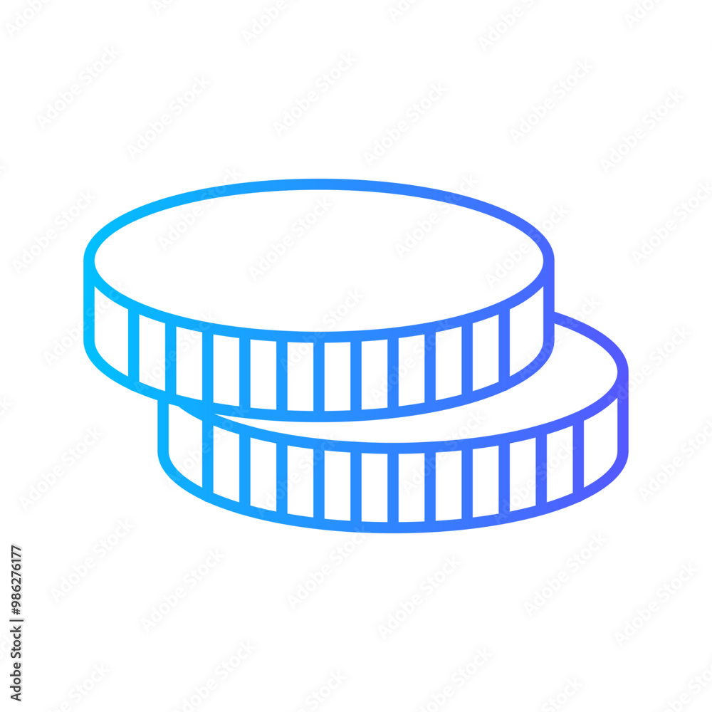 coins gradient icon