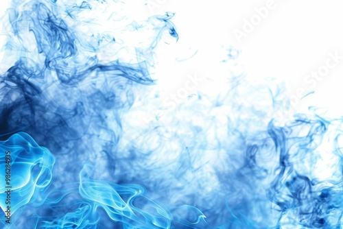 Blue_fire_on_white_background MONA