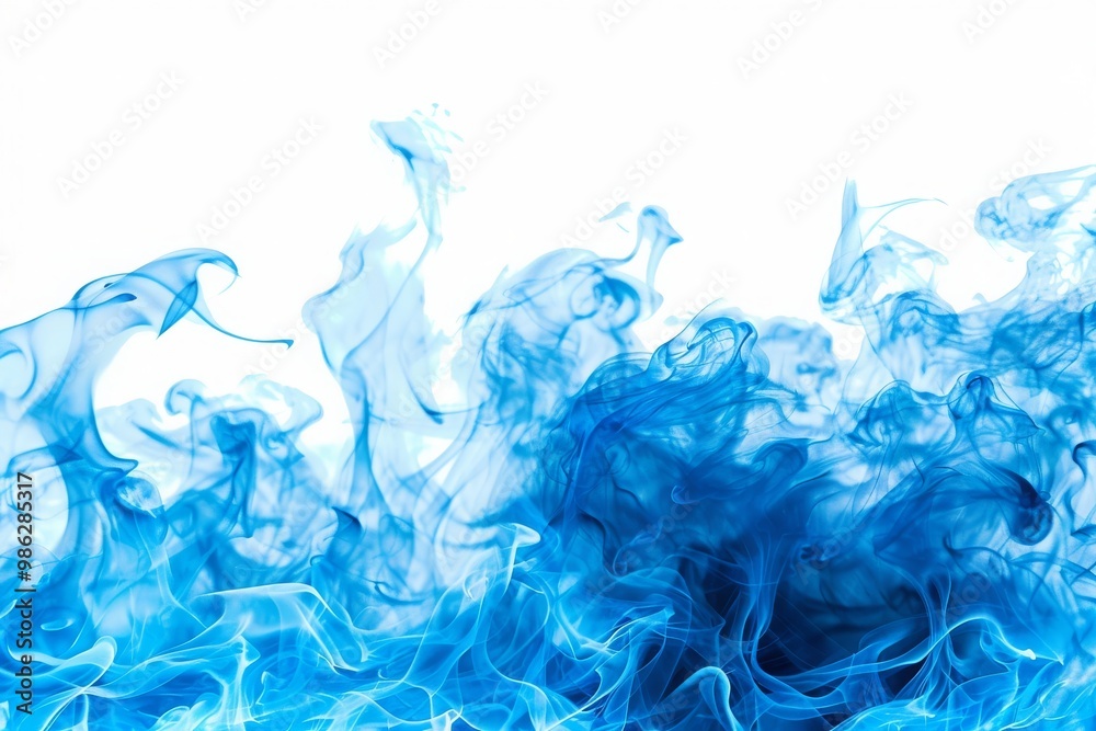 Blue_fire_on_white_background MONA Blue_fire_on_white_background MONA