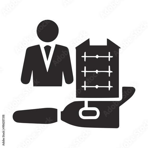 User and Business People Icon Vector Set Modern Silhouettes of Teams and Professionals for Web and Mobile