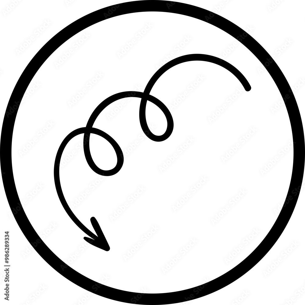 Single isolated icon with outline style icon on white background