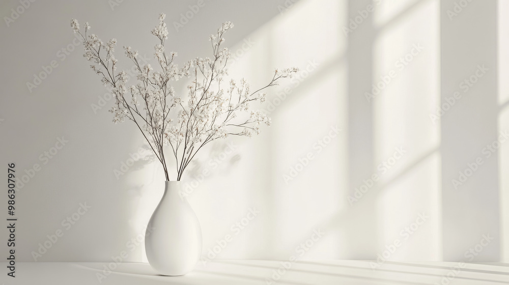Obraz premium Professional photography of a clean design product, white background, expertly lit, studio setting