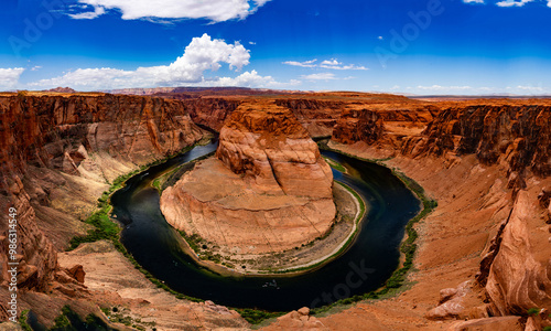 Canvastavla Horseshoe Bend