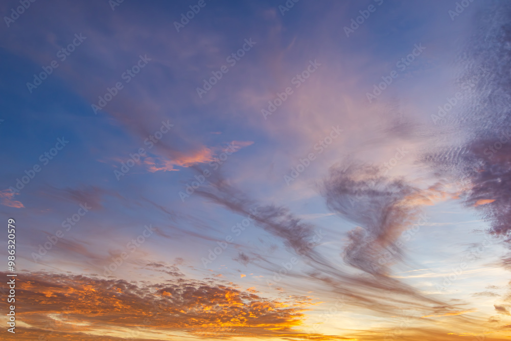 Naklejka premium 夕焼け