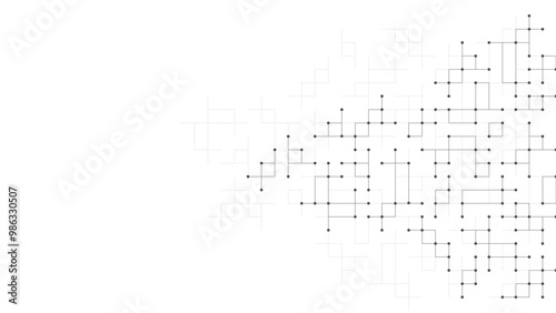 Minimalistic vector texture with linear squares pattern. Creative idea of modern design with abstract geometric background