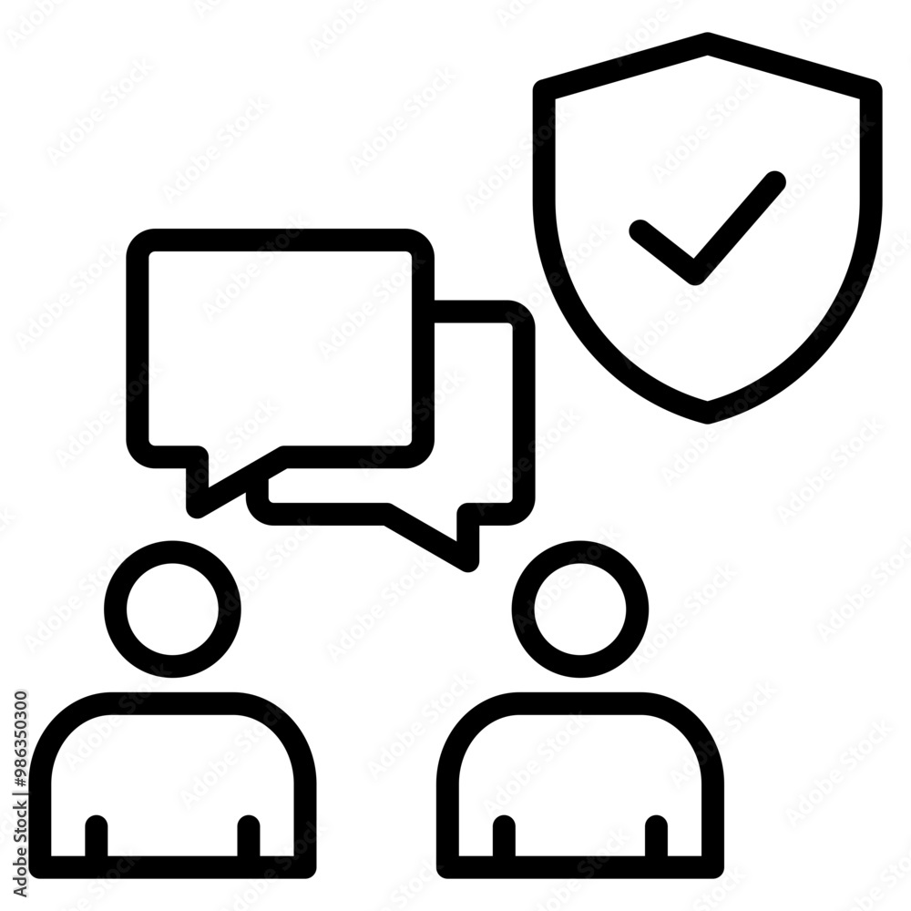 Conflict Mitigation Icon Element For Design Conflict Mitigation Icon Element For Design