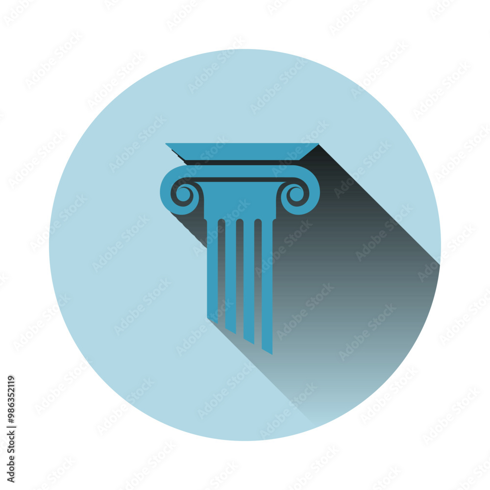 Pillar icon template Pillar icon template