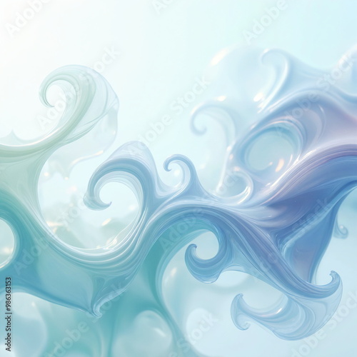 Wallpaper Mural Breeze Abstract Background Torontodigital.ca