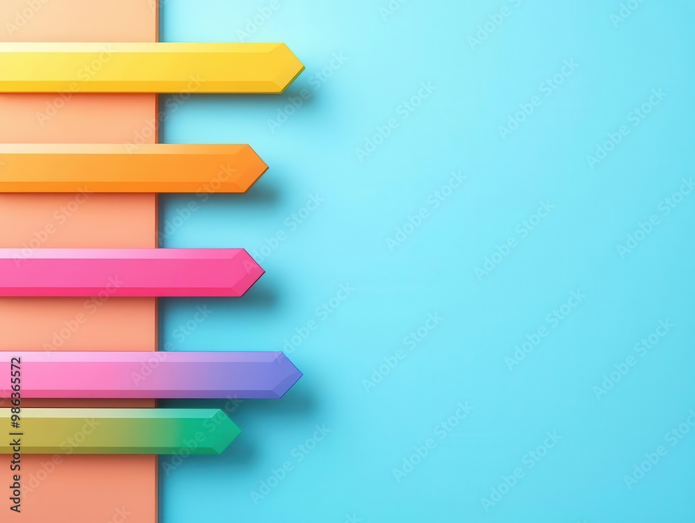 A digital Gantt chart with brightly marked milestones, symbolizing the phases of project management A digital Gantt chart with brightly marked milestones, symbolizing the phases of project management