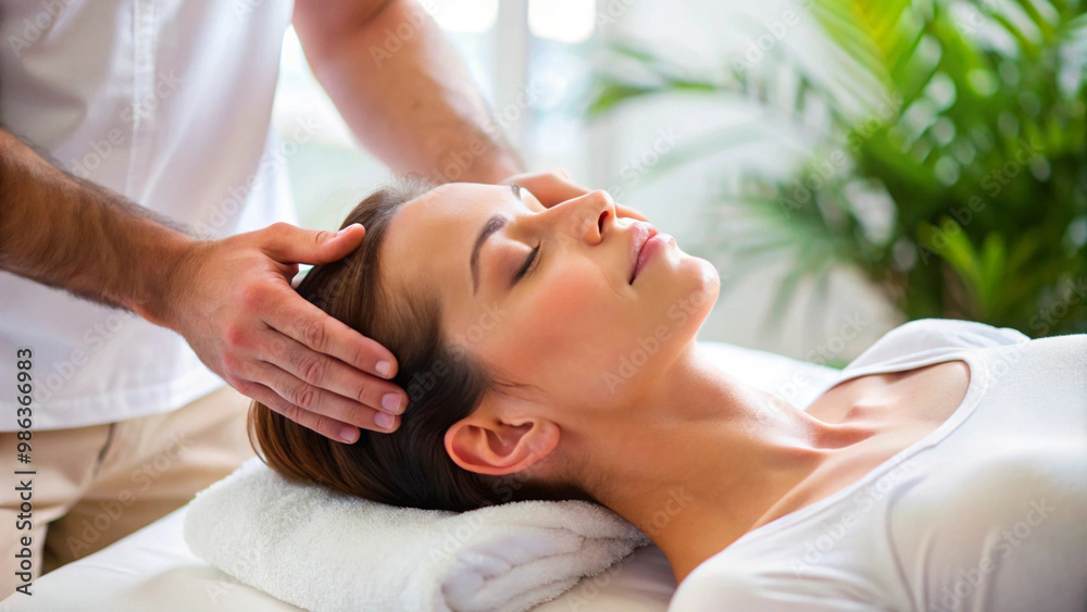 Head massage specialist for remedy for headache Head massage specialist for remedy for headache