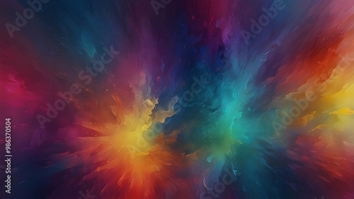 Abstract blurred colorful background, Glow Modern Background Blur 