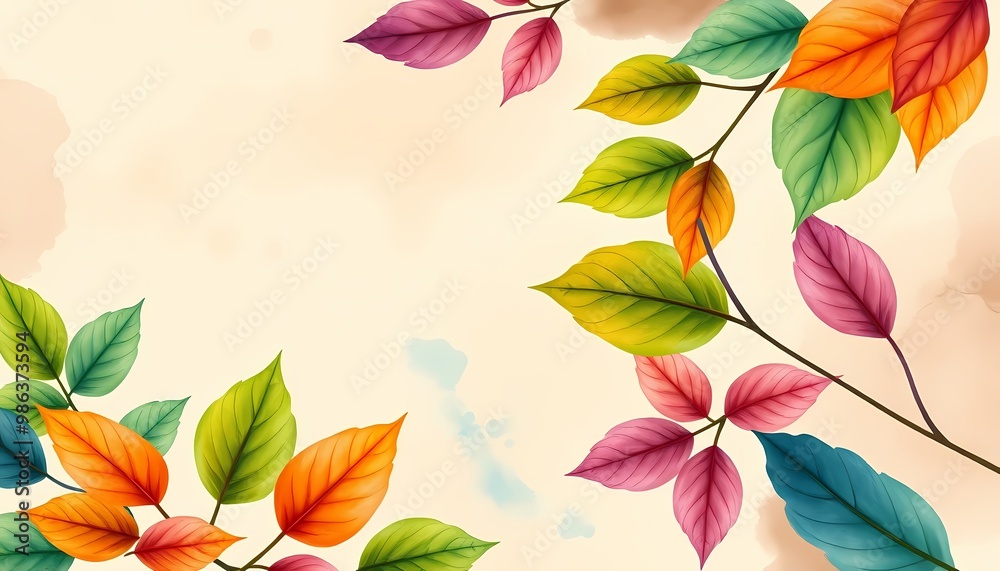 custom made wallpaper toronto digitalautumn leaves background