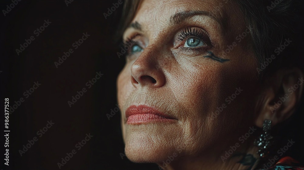 confident 50 year old tattooed woman in the office showing her strong personality and leadership style while maintaining professionalism and modern fashion confident 50 year old tattooed woman in the office showing her strong personality and leadership style while maintaining professionalism and modern fashion