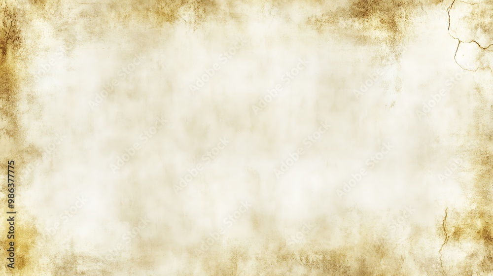 Fototapeta premium Old, Cracked, and Worn Paper Texture