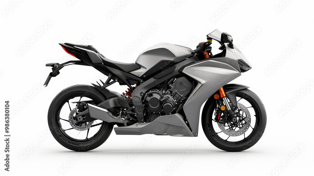 A futuristic custom motorcycle with a sleek black and chrome finish, showcasing cutting-edge design and powerful engineering. A futuristic custom motorcycle with a sleek black and chrome finish, showcasing cutting-edge design and powerful engineering.