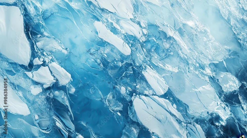 aerial view of fractured ice sheet in polar region intricate patterns of blue and white creating abstract landscape climate change visualization with stark beauty aerial view of fractured ice sheet in polar region intricate patterns of blue and white creating abstract landscape climate change visualization with stark beauty