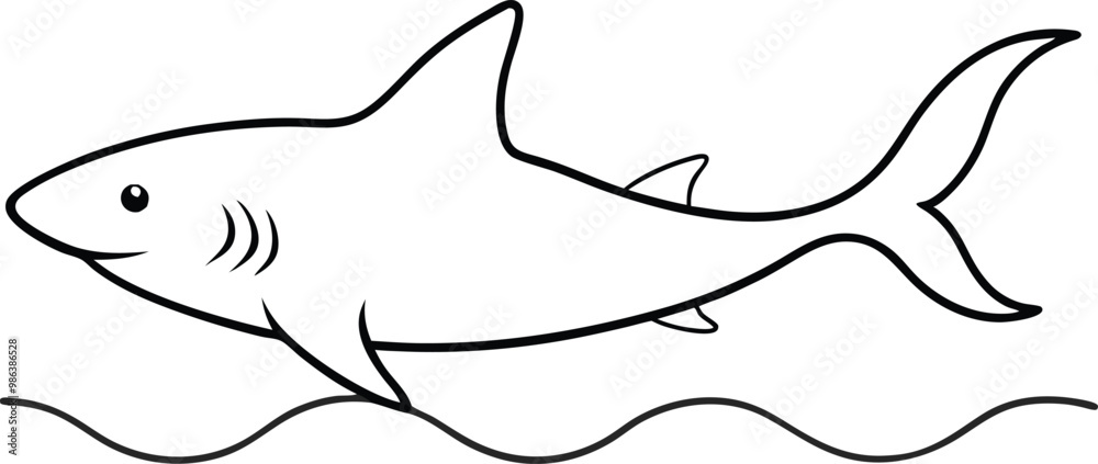 Dynamic Shark Glide Ocean Adventure Vector Art
Dynamic Shark Glide Ocean Adventure Vector Art
