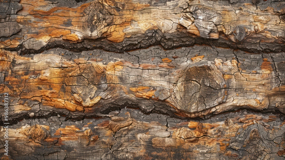 Charred Wood Texture