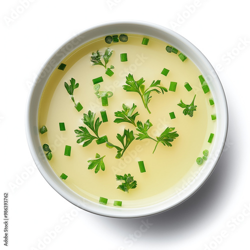 Chicken Broth Isolated