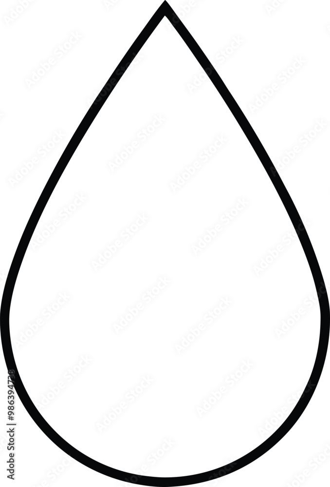 Elegant Raindrop Vector Illustration Capturing Serenity and Calm
Elegant Raindrop Vector Illustration Capturing Serenity and Calm