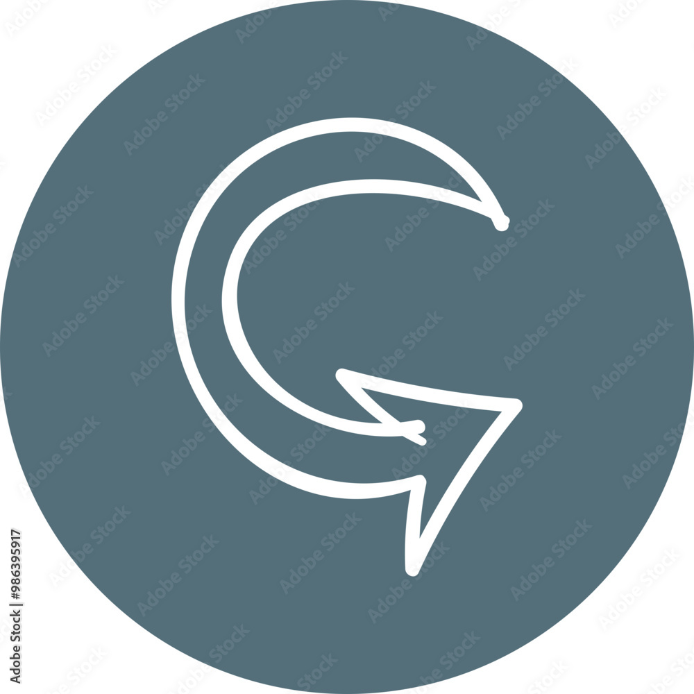Single isolated icon with outline style icon on white background
