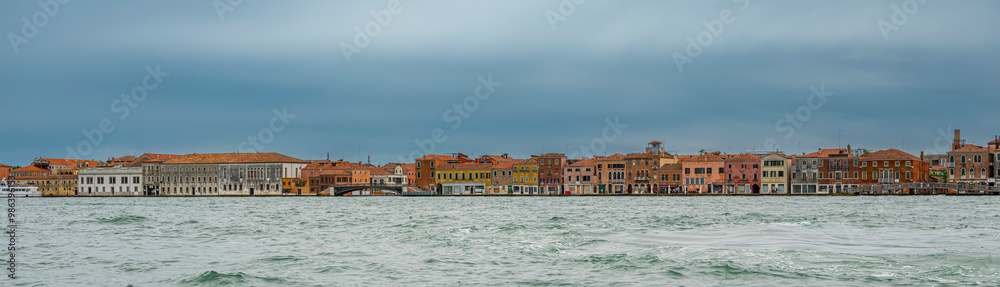 A normal day in the beautiful city of Venice. View of the corridors, roads and bridges of the beautiful cities of Venice, Italy A normal day in the beautiful city of Venice. View of the corridors, roads and bridges of the beautiful cities of Venice, Italy