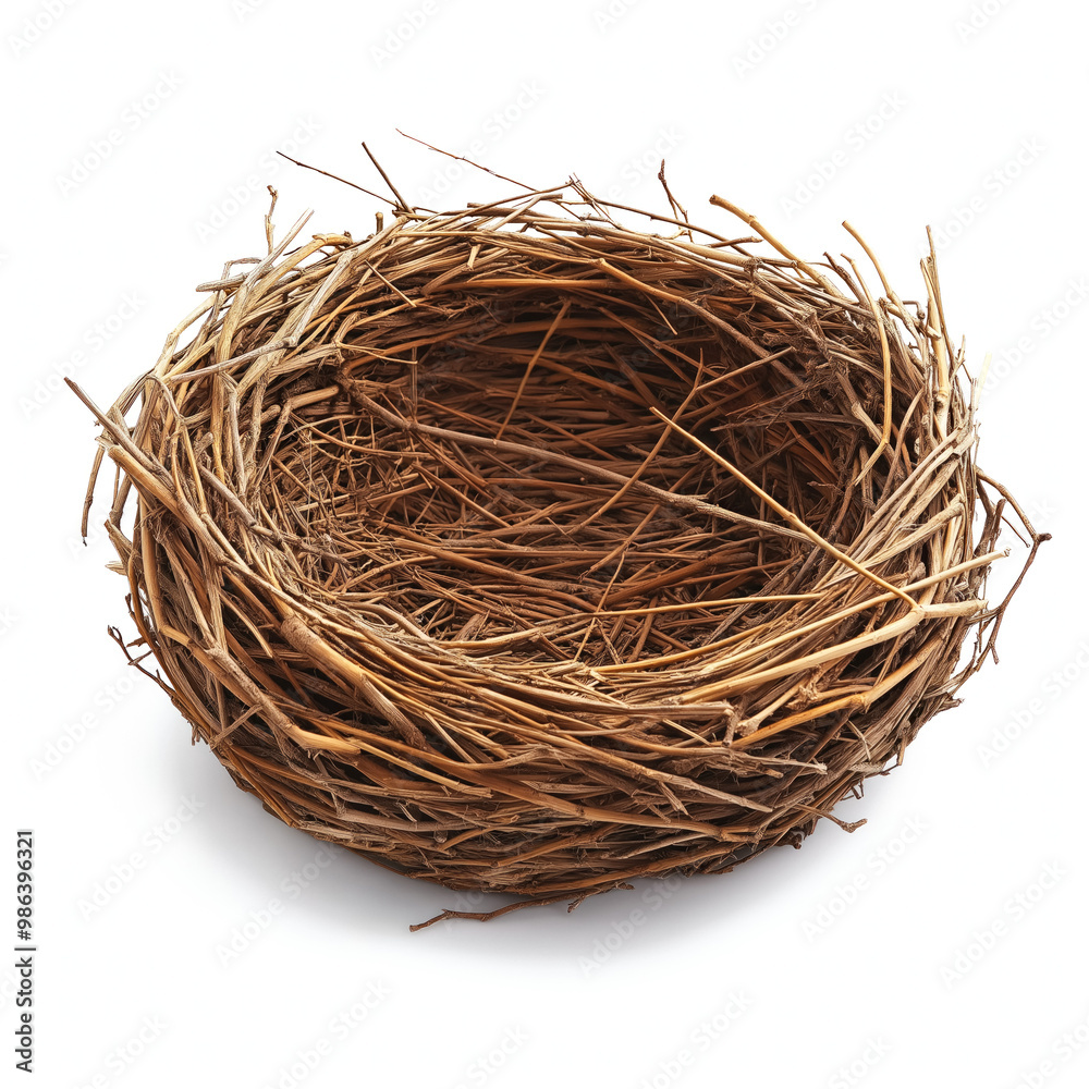 Obraz premium Empty Nest Isolated