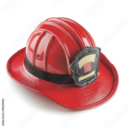 Firefighter Hat Isolated