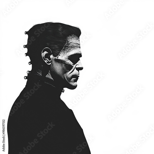Frankenstein Silhouette, Il...