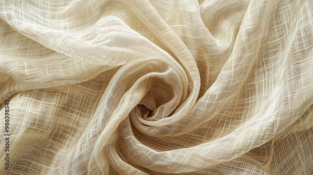 Cream fabric background Cream fabric background