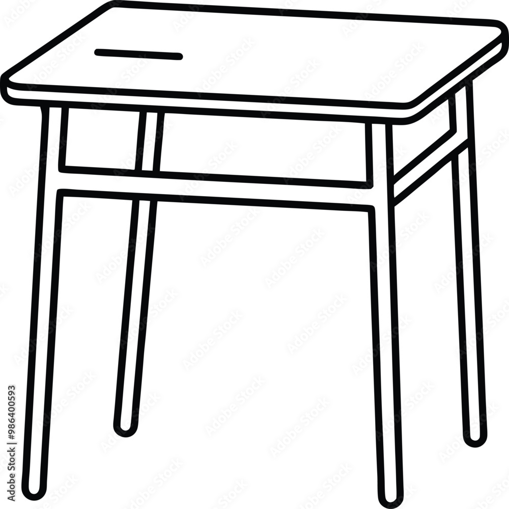 Modern Classroom Desk Icon Vector Illustration Perfect for Learning Environments
Modern Classroom Desk Icon Vector Illustration Perfect for Learning Environments