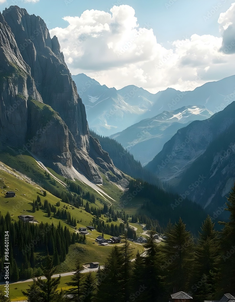 Obraz premium Mountain Majesty 