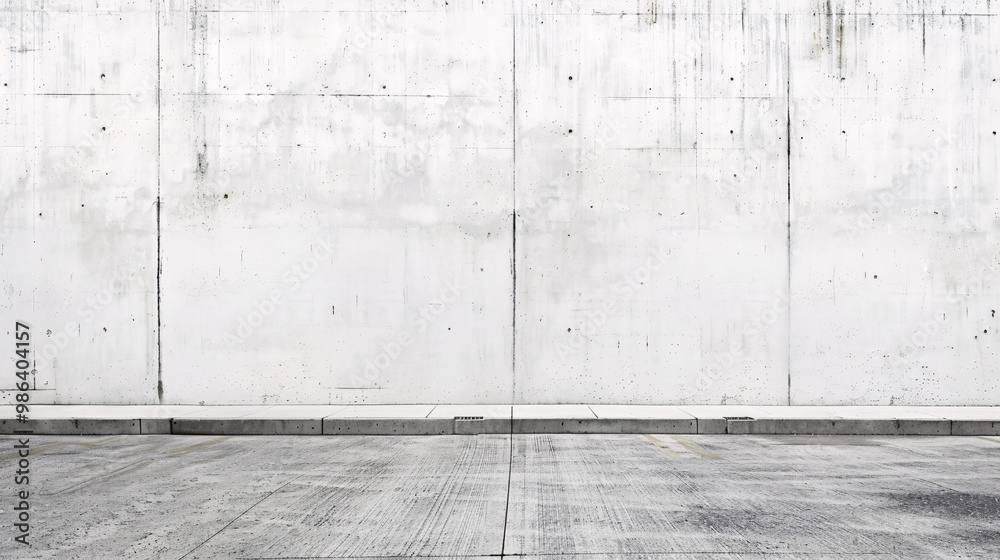White concrete wall as background White concrete wall as background