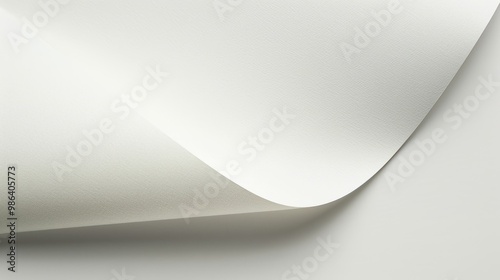 Curved Paper Abstract