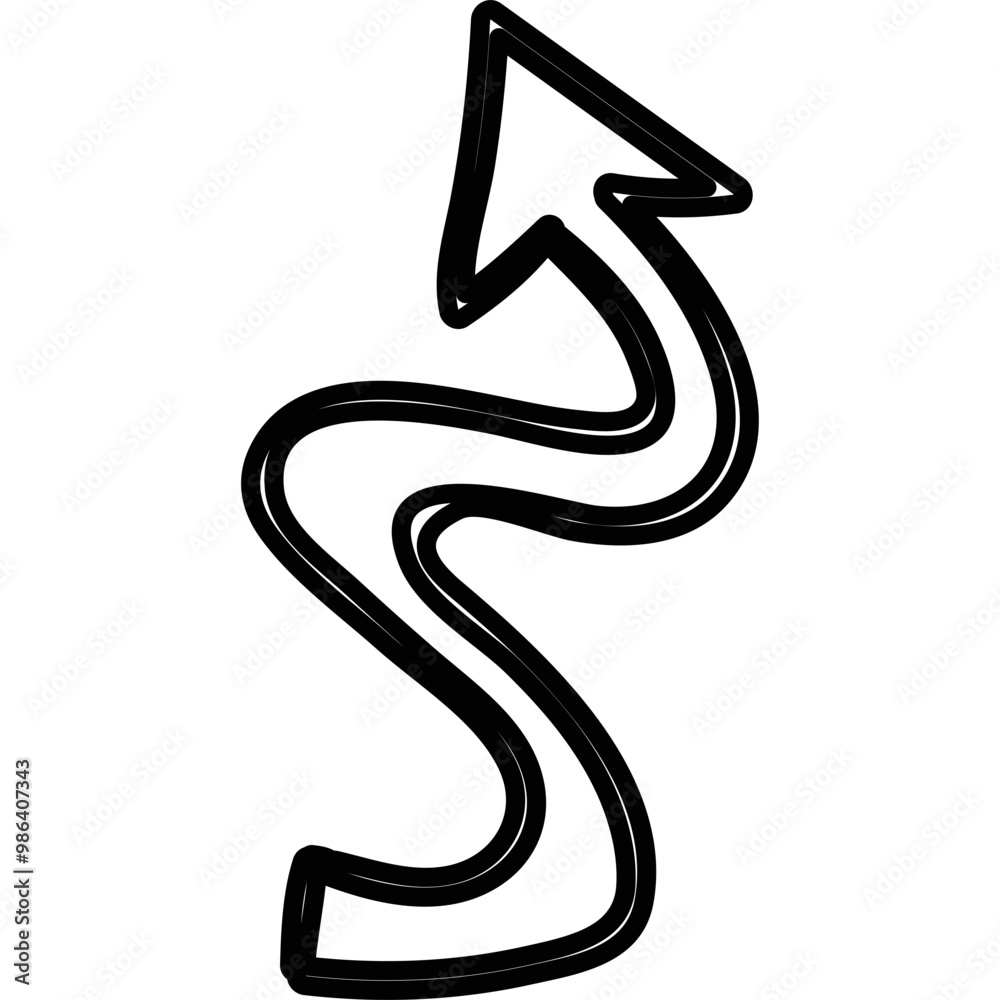 Obraz premium Single isolated icon with outline style icon on white background